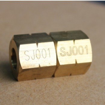 Fiber Laser Marking Machine-Flying Hardware Parts Marking