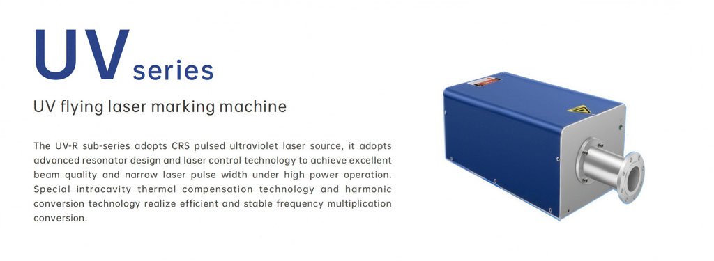 uv ﬂying laser marking machine