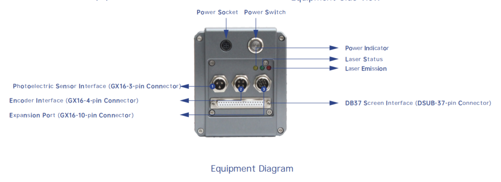 a8 series integrated fiber laser marker