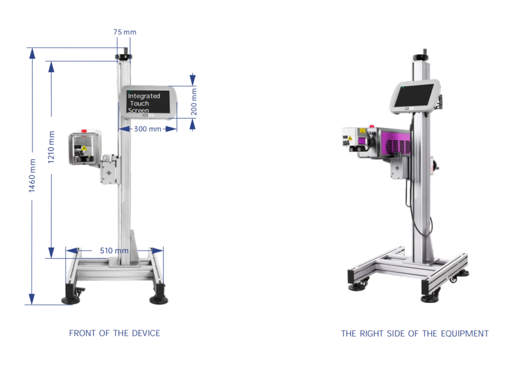 a9 series fiber online flying laser marker